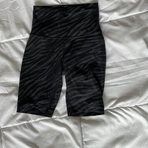 Lululemon high rise shorts.